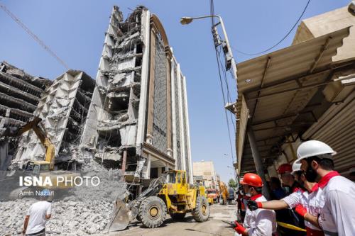 امدادرسانی شرکت ملی حفاری ایران به حادثه متروپل