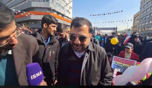 وزیر ارتباطات: حضور پرشور مردم در راهپیمایی، وظیفه مسئولان را سنگین تر می کند
