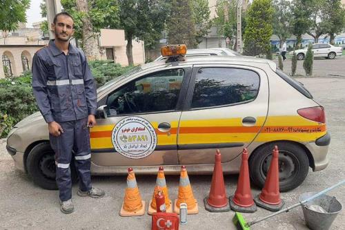 امداد خودرو استان تهران از کارت درسته