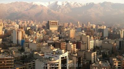 فهرست قیمت خرید مسکن در تهران