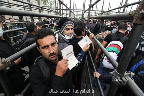 یك میلیون زائر از كشور خارج شدند، خروج موقت ۵ و نیم هزار خودرو